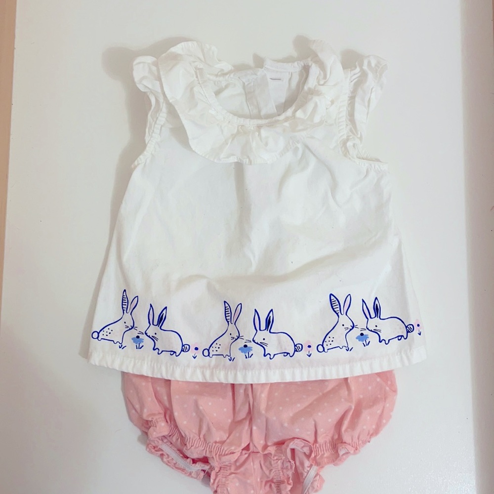 Gymboree two piece set baby girl 6-12 months